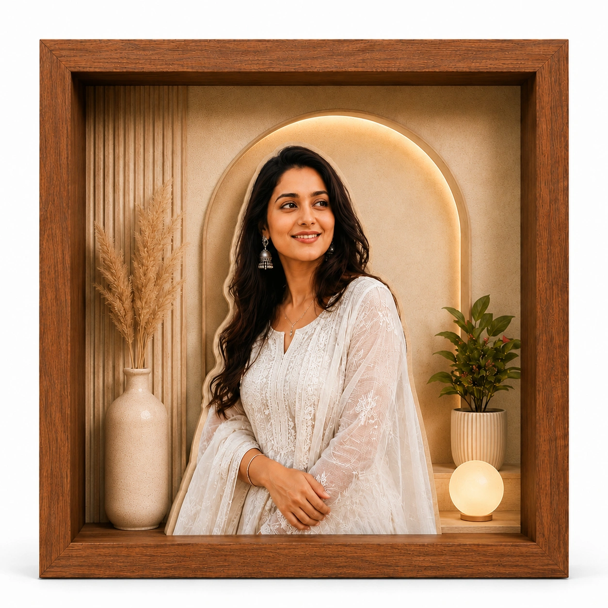  Graceful Glow 3D Frame